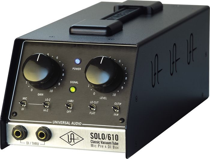 universal audio ua s610 solo 610 classic vacuum tube microphone